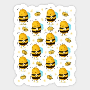 Cute Bee Sticker